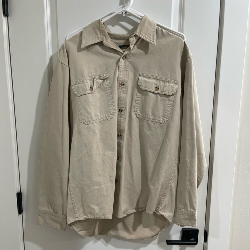 Cabela’s button down. Men’s large.